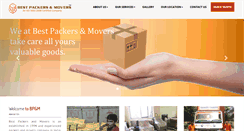 Desktop Screenshot of bestpackers.in